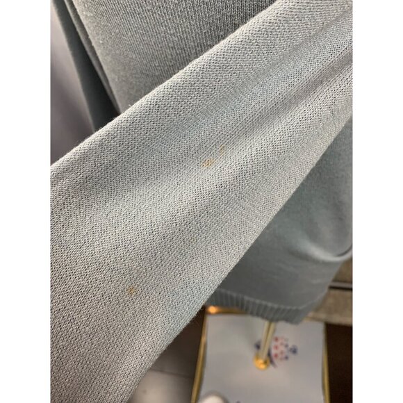 Women’s BCBG Maxazria Light Blue Off Shoulder Shirt Size L - Picture 6 of 7